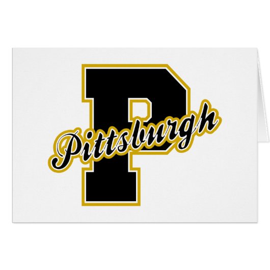 Pittsburgh Letter Cards (Front Horizontal)