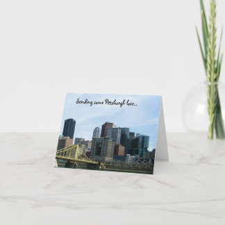 Pittsburgh love notecards