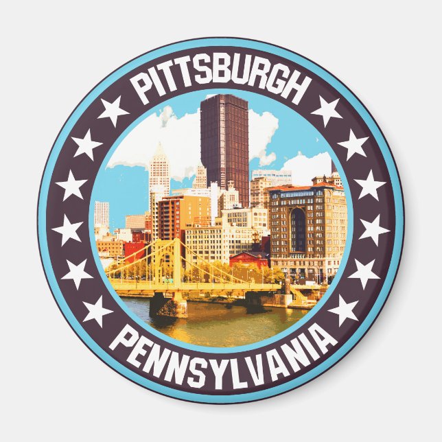 Pittsburgh                                         magnet (Front)