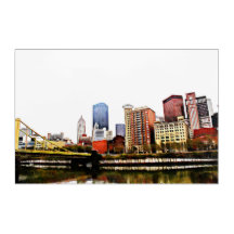 Pittsburgh on Acrylic