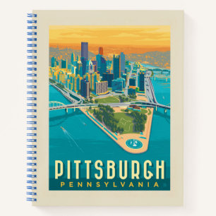Pittsburgh, PA   Bird's Eye View Notebook