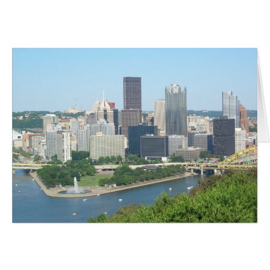 Pittsburgh, PA Cards (Front Horizontal)