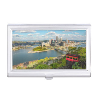 Pittsburgh PA Photograph Business Card Case