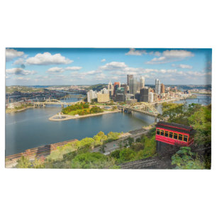 Pittsburgh PA Photograph Place Card Holder