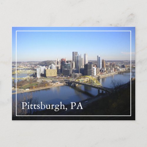 Pittsburgh PA Postcard