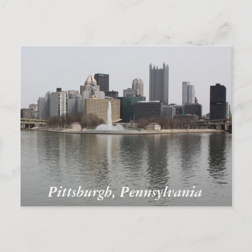 Pittsburgh PA postcard