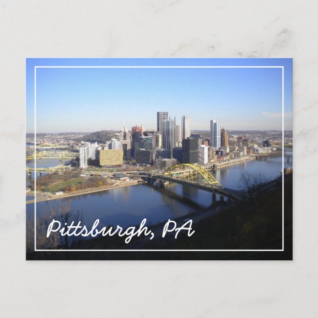 Pittsburgh, PA Postcard (Front)
