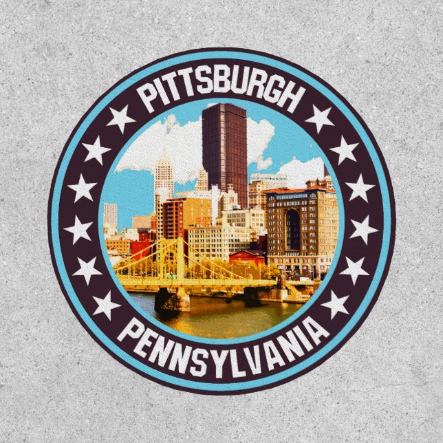 Pittsburgh                                         patch (Front)