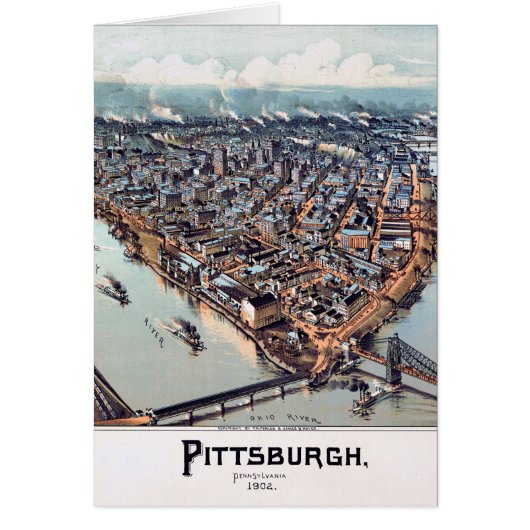 Pittsburgh Pennsylvania 1902 Cards (Front)