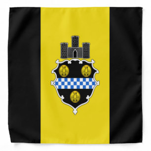Pittsburgh (Pennsylvania) City flag Bandana