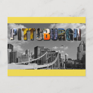 Pittsburgh Pennsylvania City Travel Photos Postcard