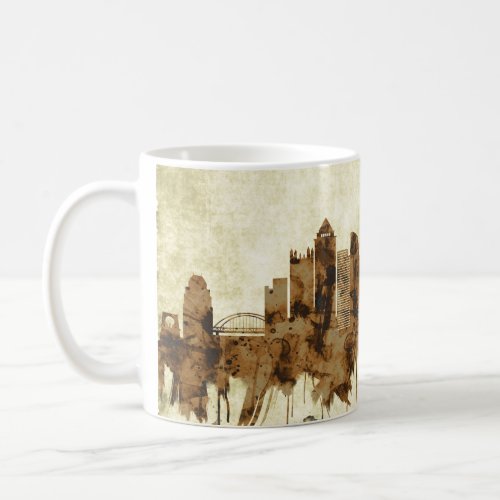 Pittsburgh Pennsylvania Cityscape Coffee Mug