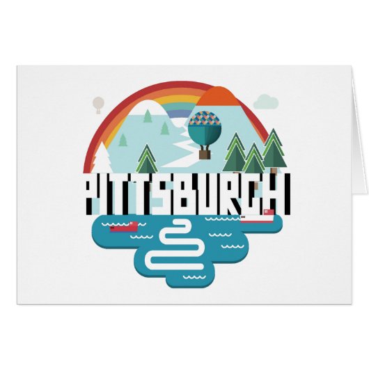 Pittsburgh, Pennsylvania | Cityscape Design (Front Horizontal)