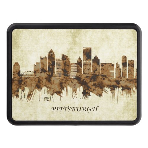 Pittsburgh Pennsylvania Cityscape Hitch Cover