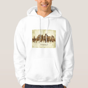 Pittsburgh Steelers Men's PIT Cityscape Fleece Hoodie