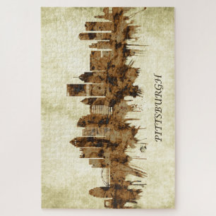 Pittsburgh Pennsylvania Cityscape Jigsaw Puzzle