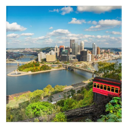 Pittsburgh Pennsylvania Duquesne Incline  Acrylic Print