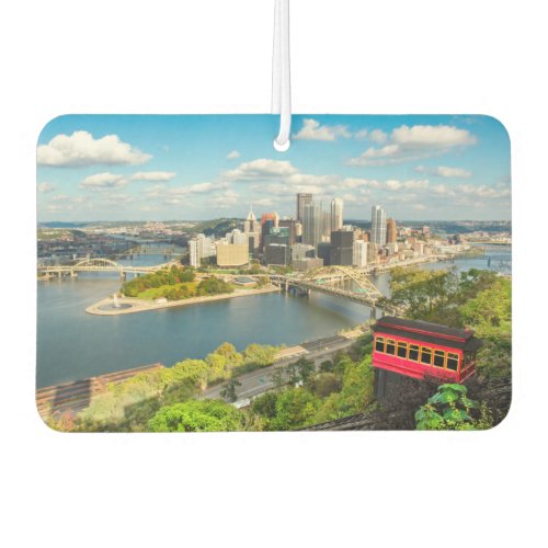 Pittsburgh Pennsylvania Duquesne Incline  Air Freshener