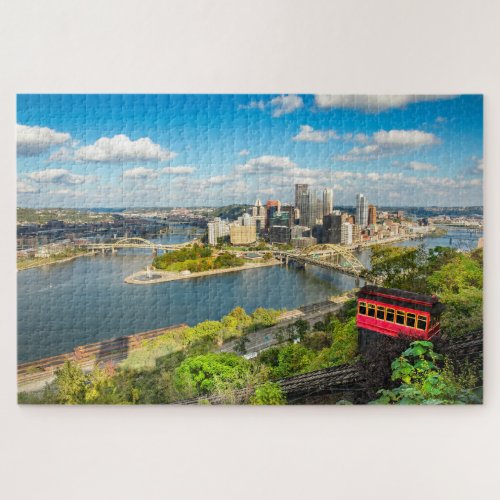 Pittsburgh Pennsylvania Duquesne Incline Jigsaw Puzzle
