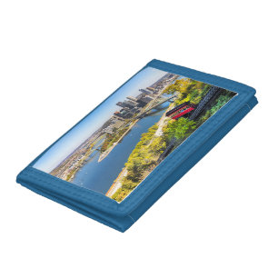 Pittsburgh Pennsylvania Duquesne Incline Trifold Wallet
