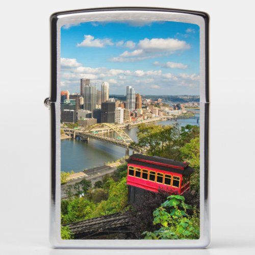 Pittsburgh Pennsylvania Duquesne Incline  Zippo Lighter