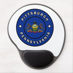 Pittsburgh Pennsylvania Gel Mouse Pad