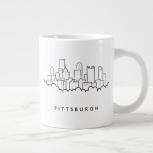 Pittsburgh Pennsylvania Giant Coffee Mug