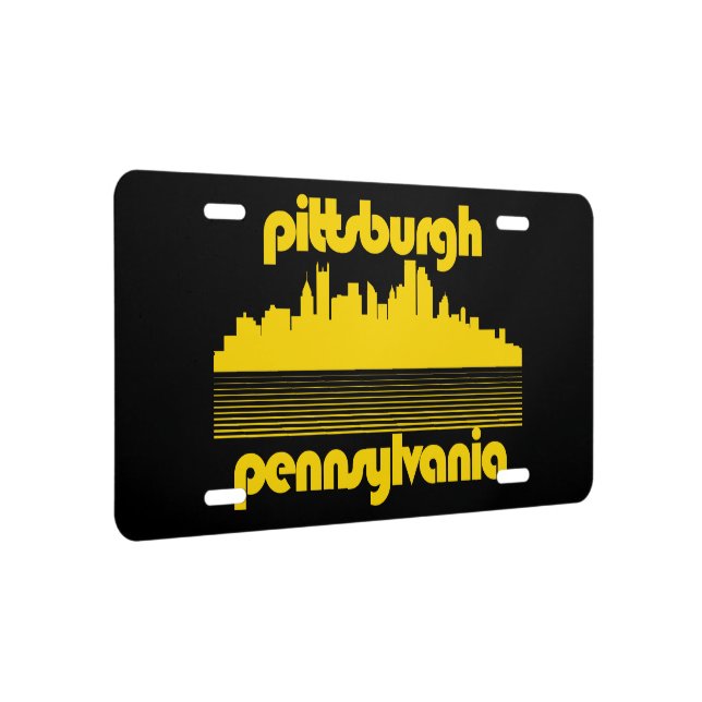 Pittsburgh Pennsylvania License Plate (Right)