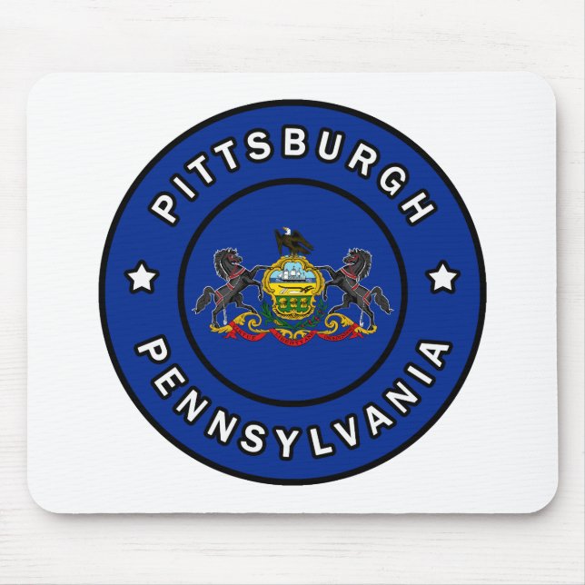 Pittsburgh Pennsylvania Mouse Pad (Front)