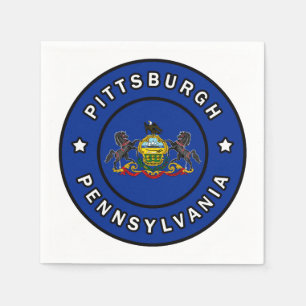 Pittsburgh Pennsylvania Napkins