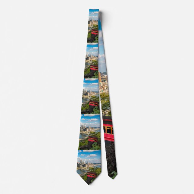 Pittsburgh Pennsylvania  Neck Tie (Front)