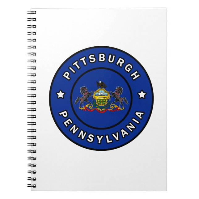 Pittsburgh Pennsylvania Notebook (Front)