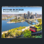 Pittsburgh Pennsylvania Photograpy 2026 Calendar<br><div class="desc">Enjoy these various photographs of the beautiful city of Pittsburgh,  PA taken by Sharon Dominick Photography over many years as a 2026 calendar.</div>