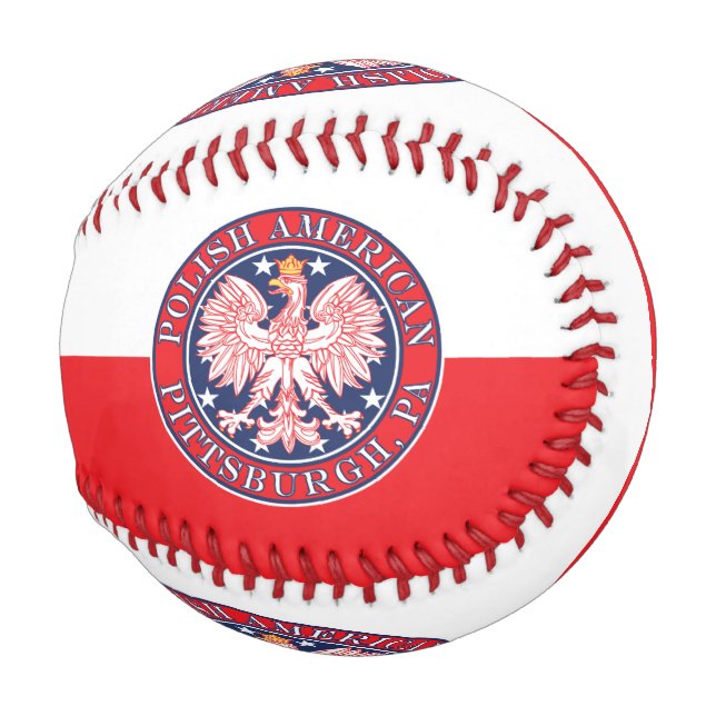 Pittsburgh Pennsylvania Polish Eagle Baseball (Front Right)
