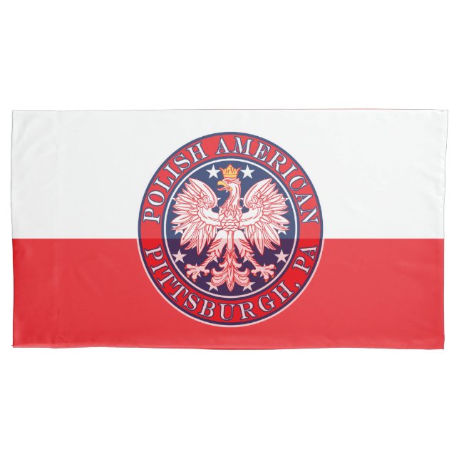 Pittsburgh Pennsylvania Polish Pillow Case (Front)