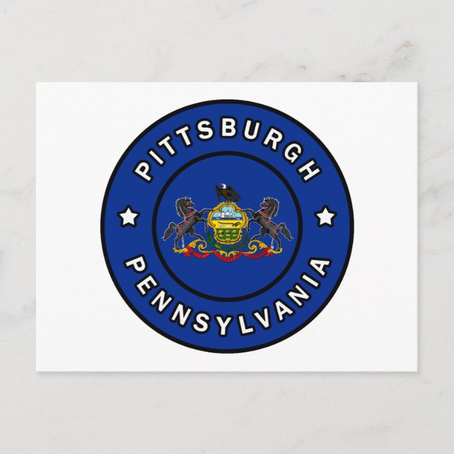 Pittsburgh Pennsylvania Postcard (Front)