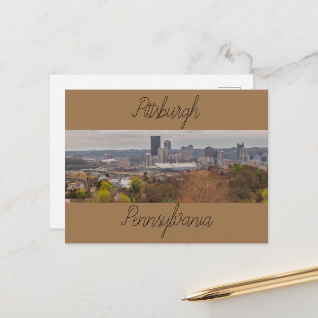 Pittsburgh Pennsylvania Postcard (Front/Back In Situ)