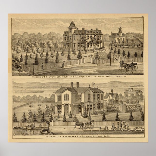 Pittsburgh, Pennsylvania Poster (Front)