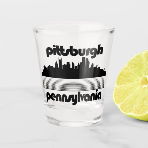 Pittsburgh Pennsylvania Shot Glass