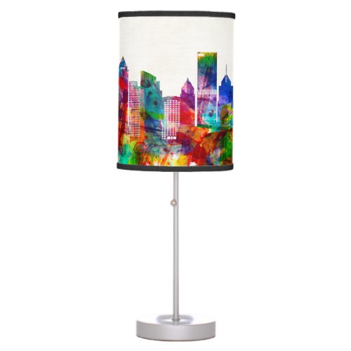 Pittsburgh Pennsylvania Skyline Table Lamp