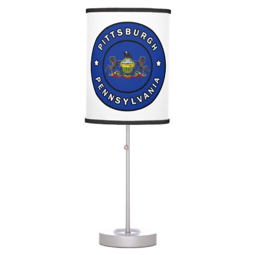 Pittsburgh Pennsylvania Table Lamp