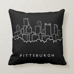 Pittsburgh Pennsylvania Throw Pillow