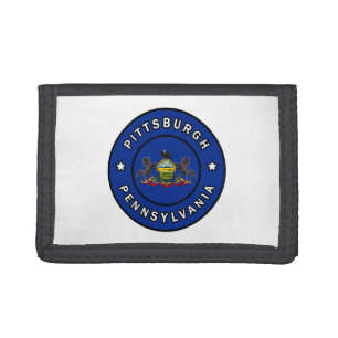 Pittsburgh Pennsylvania Trifold Wallet