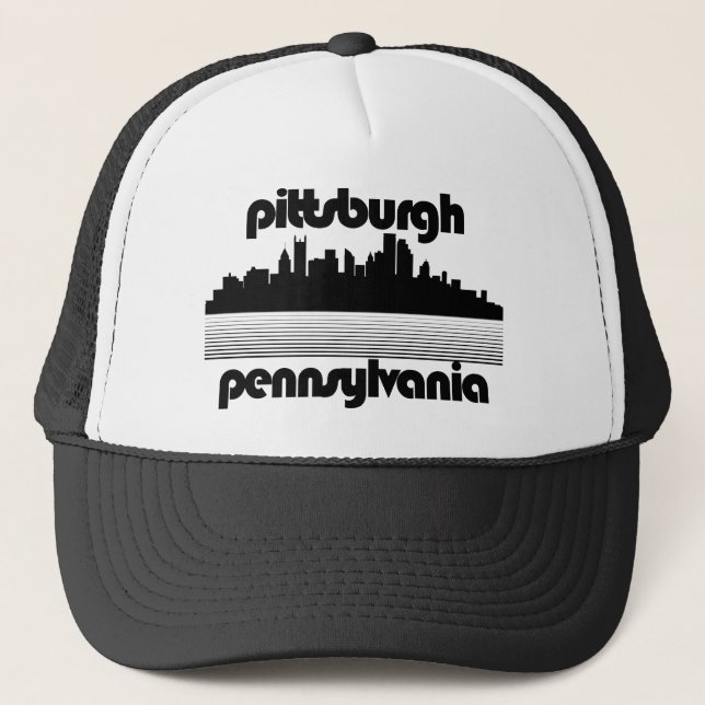 Pittsburgh Pennsylvania Trucker Hat (Front)