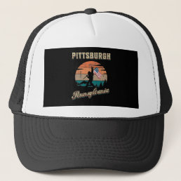 Pittsburgh Pennsylvania Trucker Hat