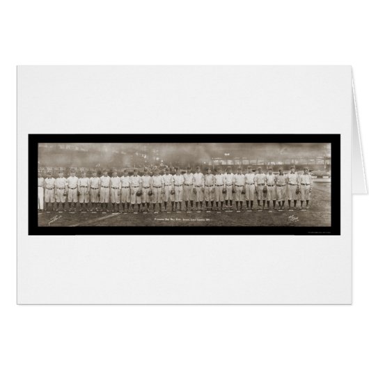 Pittsburgh Pirates Club Photo 1909 (Front Horizontal)
