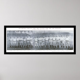 Pittsburgh Pirates Team Photo 1905 Poster