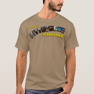 PITTSBURGH POST CARD T-Shirt