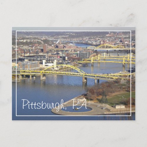 pittsburgh postcard