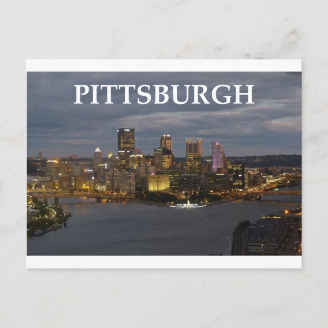 pittsburgh postcard (Front)